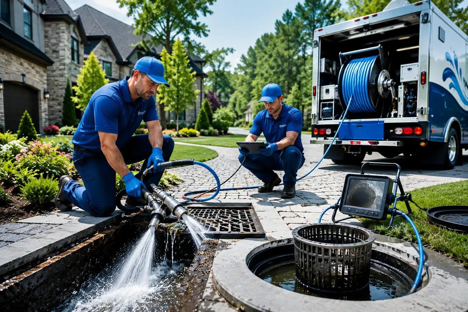 Local outdoor drain cleaning professionals in Tioga, WV